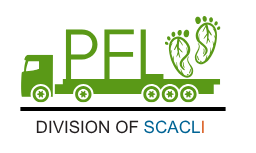 partial flatbed logistics logo